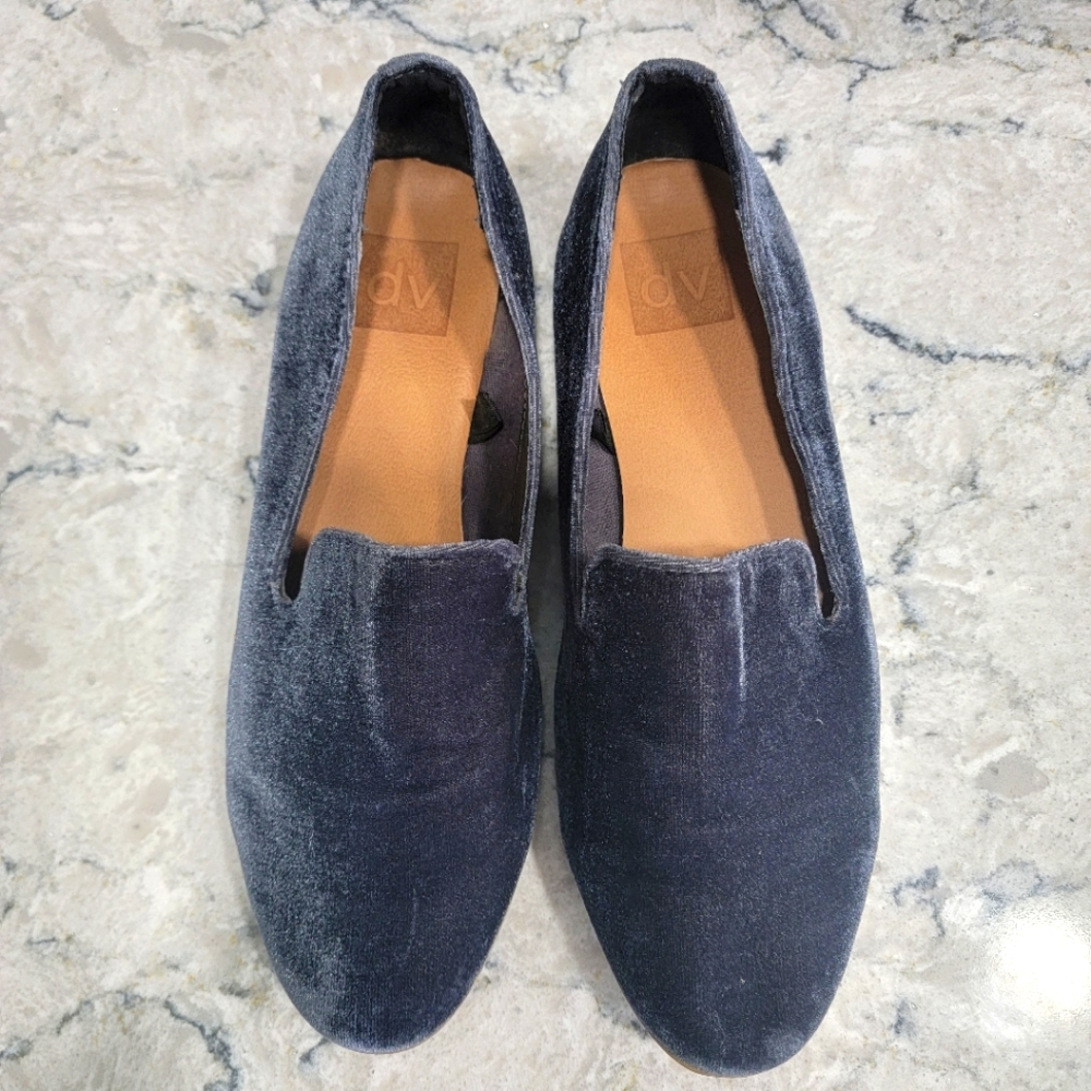 Dolce vita mules 7.5 velvet charcoal